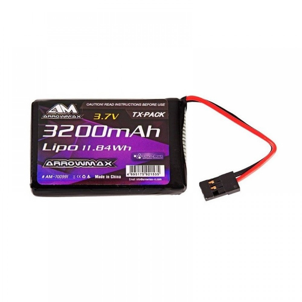 ARROWMAX - 3200mAh 3.7V LiPo - For Sanwa MT-44