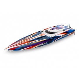 TRAXXAS SPARTAN ORANGE 2022 brushless racing boat without battery and charger 