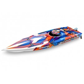 TRAXXAS SPARTAN ORANGE 2022 brushless racing boat without battery and charger  