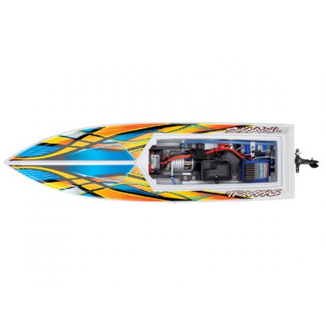 TRAXXAS Blast EP Boat RTR TQ Orange