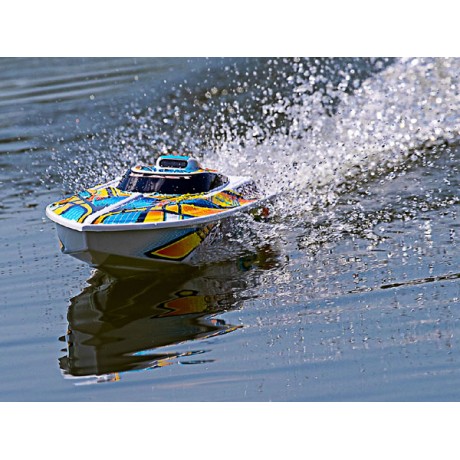 TRAXXAS Blast EP Boat RTR TQ Orange