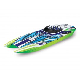 TRAXXAS DCB M41 BL-Catamaran Boot Brushless GREEN       