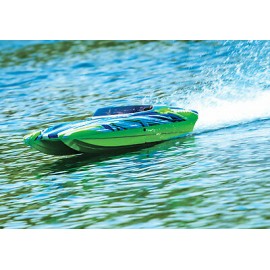 TRAXXAS DCB M41 BL-Catamaran Boot Brushless GREEN       