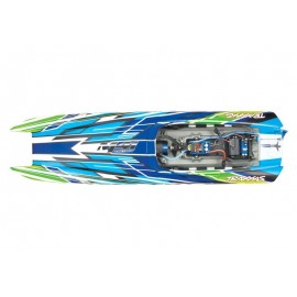 TRAXXAS DCB M41 BL-Catamaran Boot Brushless GREEN       