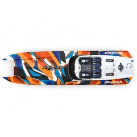 TRAXXAS DCB M41 BL-Catamaran Boot Brushless ORANGE 