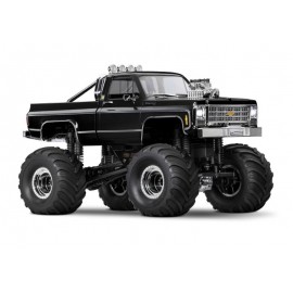 TRAXXAS TRX-4MT Chevy K10 4x4 BLACK 1/18 Monster Truck RTR Brushed, with battery and USB charger