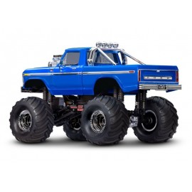TRAXXAS TRX-4MT Ford F150 4x4 blue 1/18 Monster Truck RTR Brushed, with battery and USB charger 