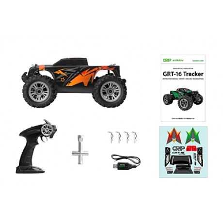 KAVAN GRT-16 Tracker 4WD 1/16 Monster Truck RTR (Red)
