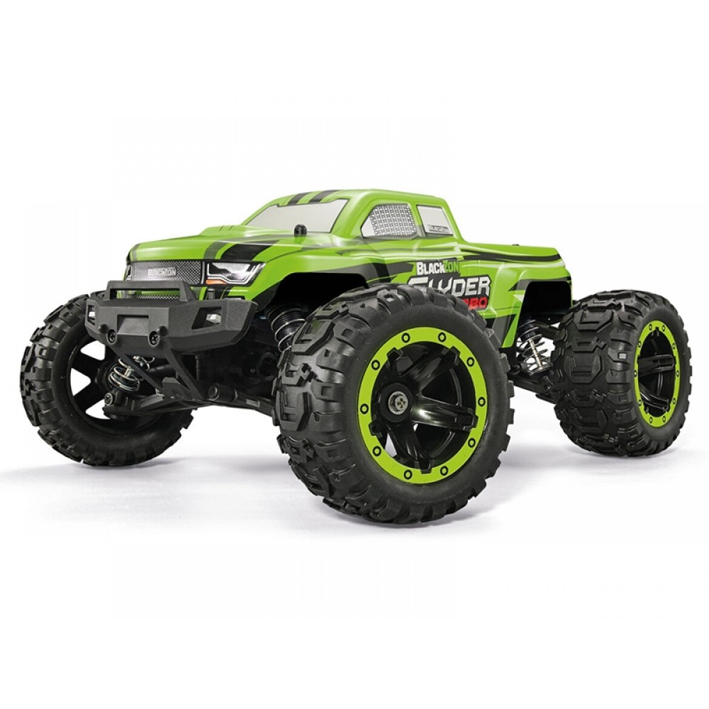 MAVERICK BlackZon Slyder MT Turbo 1/16 4WD 2S Brushless - Green