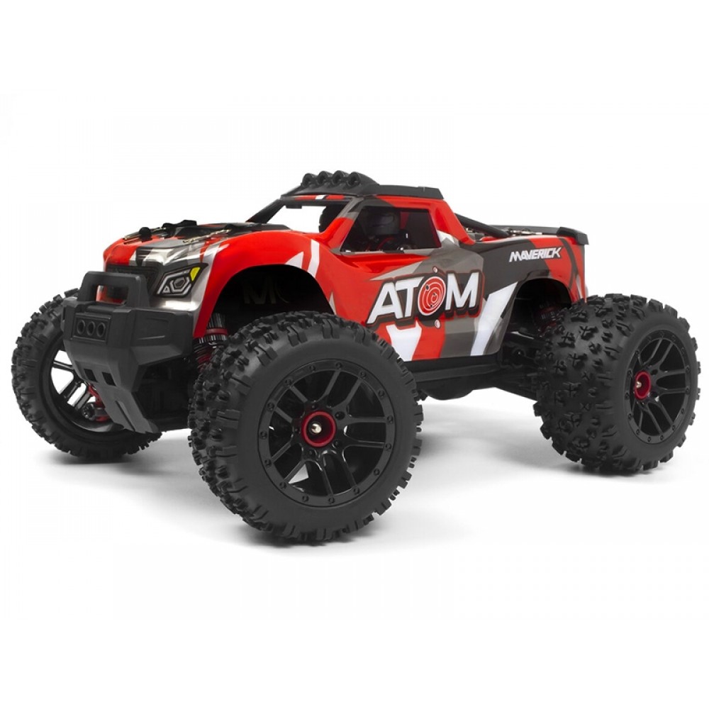 Maverick Atom 1/18 4WD Electric Truck - Red