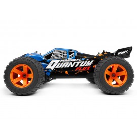 MAVERICK QUANTUM XT FLUX 80A 1/10 4WD BRUSHLESS STADIUM TRUCK BLUE / ORANGE 