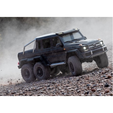 TRAXXAS Mercedes-Benz G63 AMG 6x6 RTR Licht 1/10 Scale-Crawler Brushed BLACK