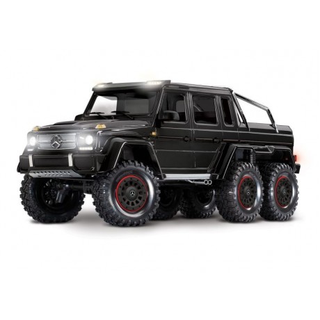 TRAXXAS Mercedes-Benz G63 AMG 6x6 RTR Licht 1/10 Scale-Crawler Brushed BLACK