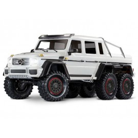 TRAXXAS Mercedes-Benz G63 AMG 6x6 RTR Licht 1/10 Scale-Crawler Brushed WHITE