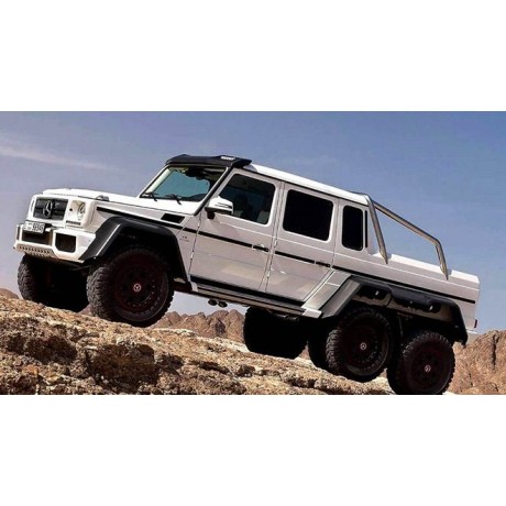 TRAXXAS Mercedes-Benz G63 AMG 6x6 RTR Licht 1/10 Scale-Crawler Brushed WHITE