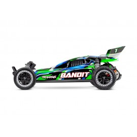 TRAXXAS Bandit red 1/10 2WD Buggy RTR Brushed HD with battery and 4 Amp USB-C charger 