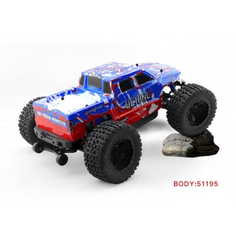 HSP Octane PRO 1/10 2.4 GHz Brushless Monster Truck RTR (Blue)