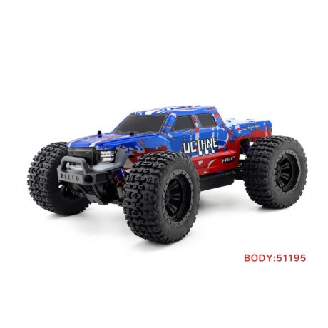 HSP Octane PRO 1/10 2.4 GHz Brushless Monster Truck RTR (Blue)