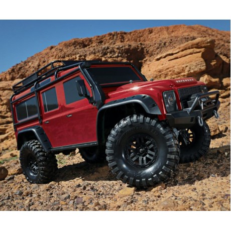 TRAXXAS TRX-4 Scale & Trail Crawler Land Rover Defender RTR RED 1/10