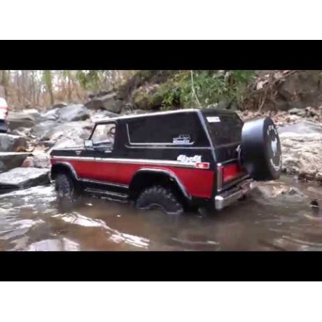 TRAXXAS TRX-4 Ford Bronco RED 4x4 RTR 1/10 4WD Scale-Crawler Brushed