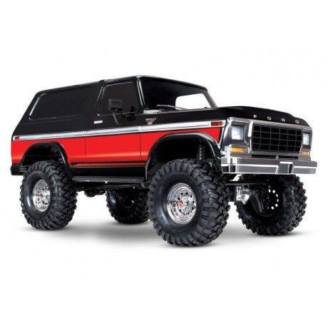 TRAXXAS TRX-4 Ford Bronco RED 4x4 RTR 1/10 4WD Scale-Crawler Brushed