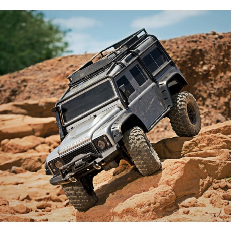 TRAXXAS TRX-4 Scale & Trail Crawler Land Rover Defender RTR SILVER 1/10