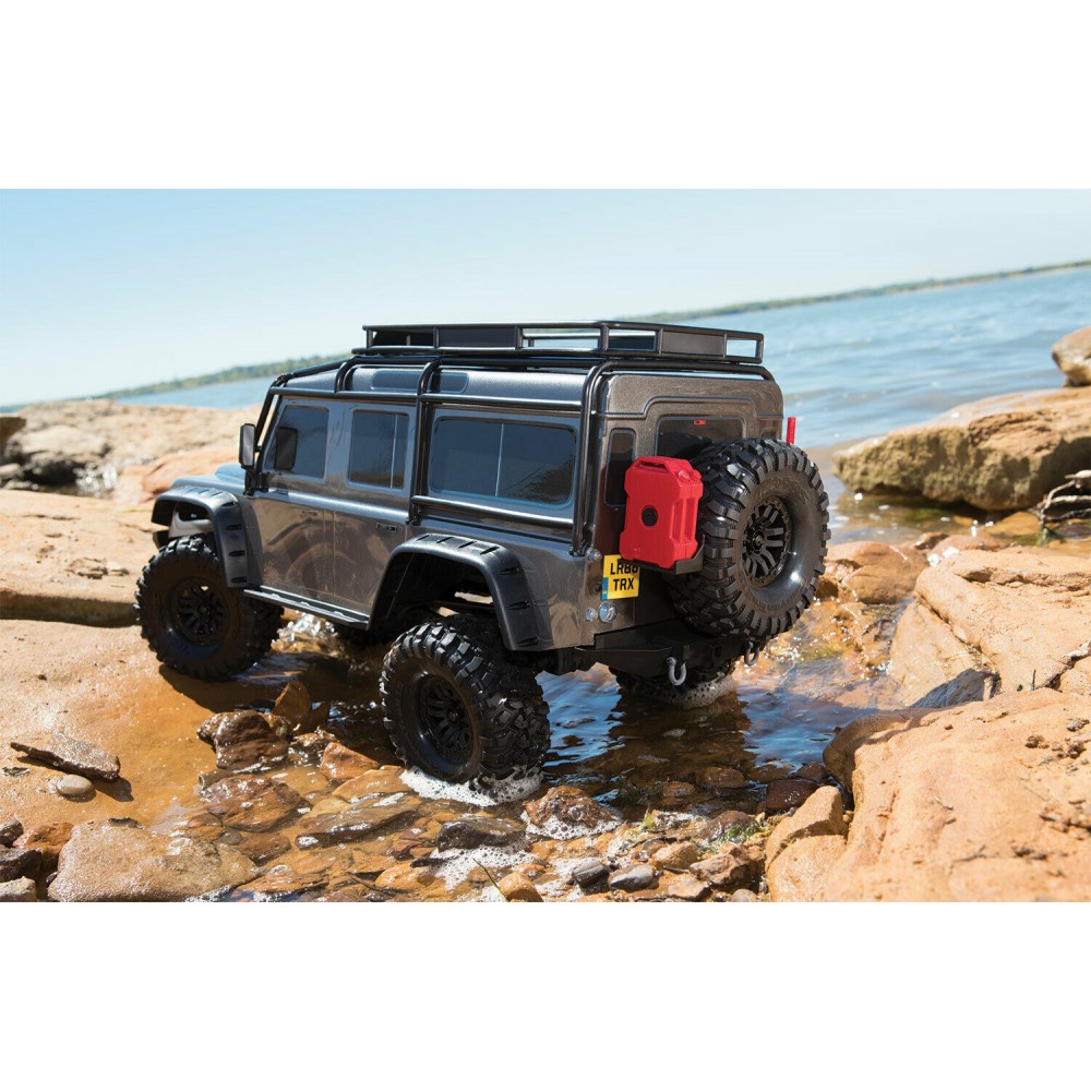 TRAXXAS TRX-4 Scale & Trail Crawler Land Rover Defender RTR SILVER