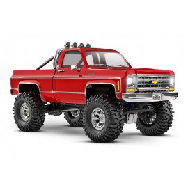 TRAXXAS TRX-4M Chevy K10 4x4 lifted red 1/18 Crawler RTR Brushed with battery and USB charger 