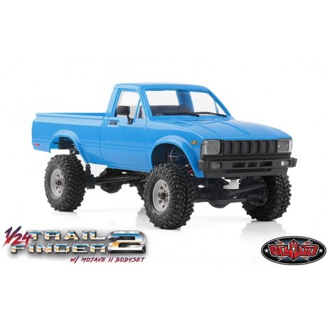 RC4WD 1/24 Trail Finder 2 RTR W/ Mojave II Hard Body Set (Blue)