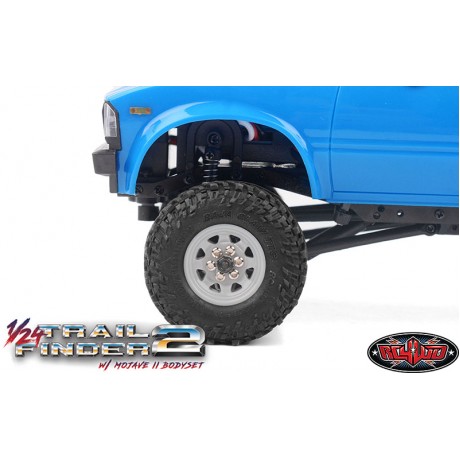 RC4WD 1/24 Trail Finder 2 RTR W/ Mojave II Hard Body Set (Blue)