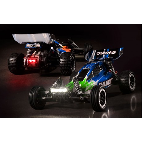 TRAXXAS Bandit XL-5 RTR 2.4GHz LED-Licht 1/10 2WD Buggy Brushed GREEN