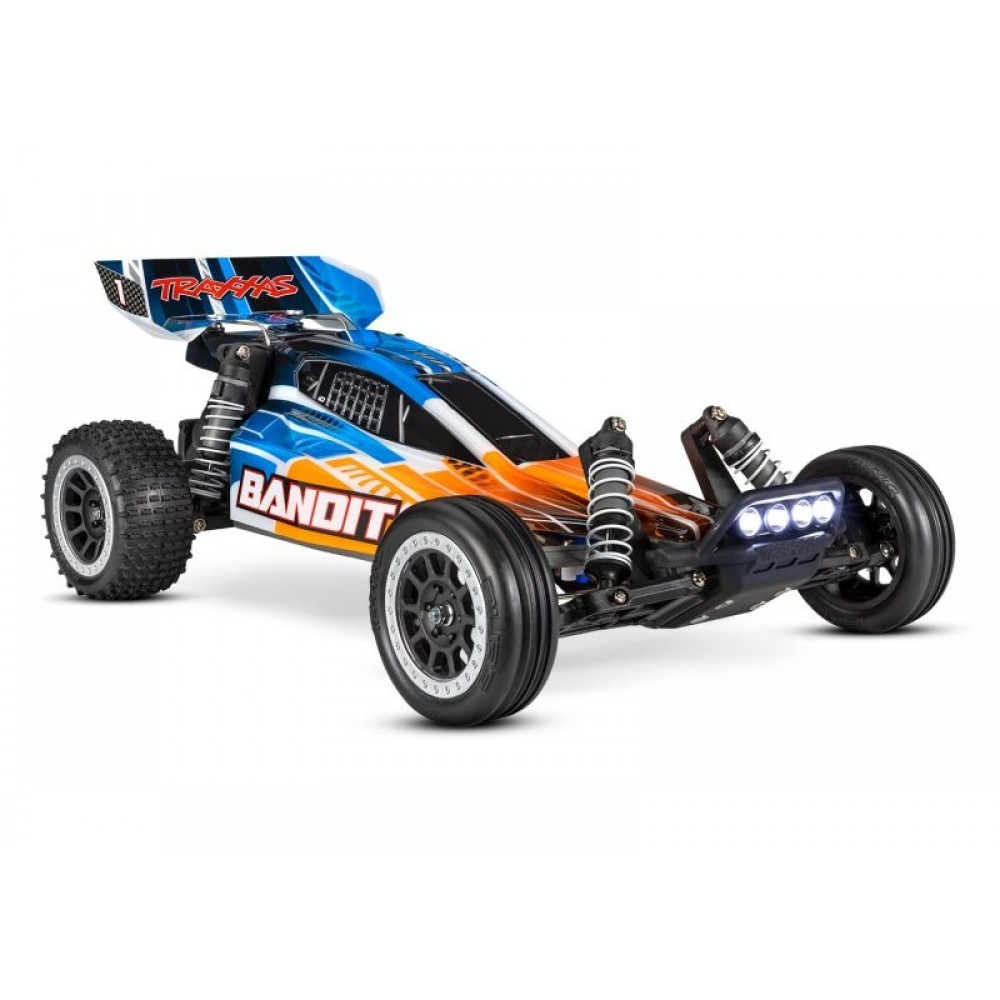 TRAXXAS Bandit XL-5 RTR 2.4GHz LED-Licht 1/10 2WD Buggy Brushed ORANGE
