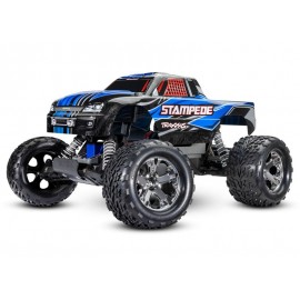 TRAXXAS Stampede BLUE 1/10 2WD Monster Truck RTR Brushed WATERPROOF