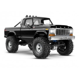 TRAXXAS TRX-4M Ford F150 4x4 lifted black 1/18 Crawler RTR Brushed with battery and USB charger