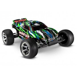 TRAXXAS RUSTLER GREEN 1/10 2WD RTR TRUCK BRUSHLESS                 