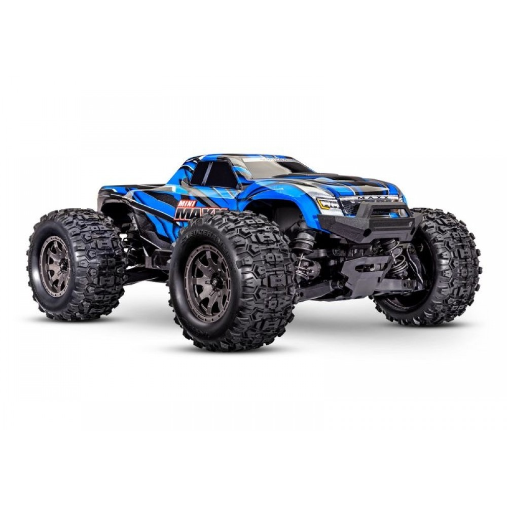 TRAXXAS MINI-MAXX 4WD blue BL-2S Brushless