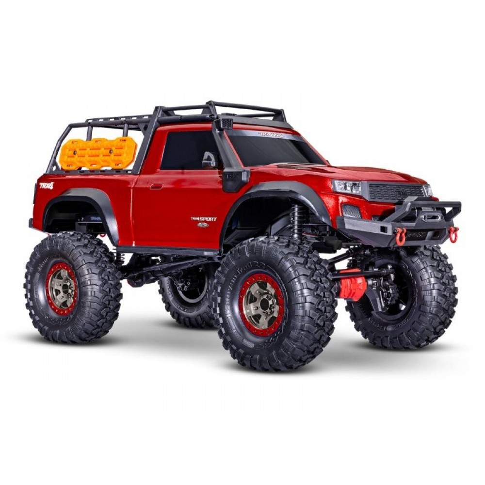 TRAXXAS TRX-4 Sport High Trail m-RED 1/10 Scale-Crawler RTR Brushed