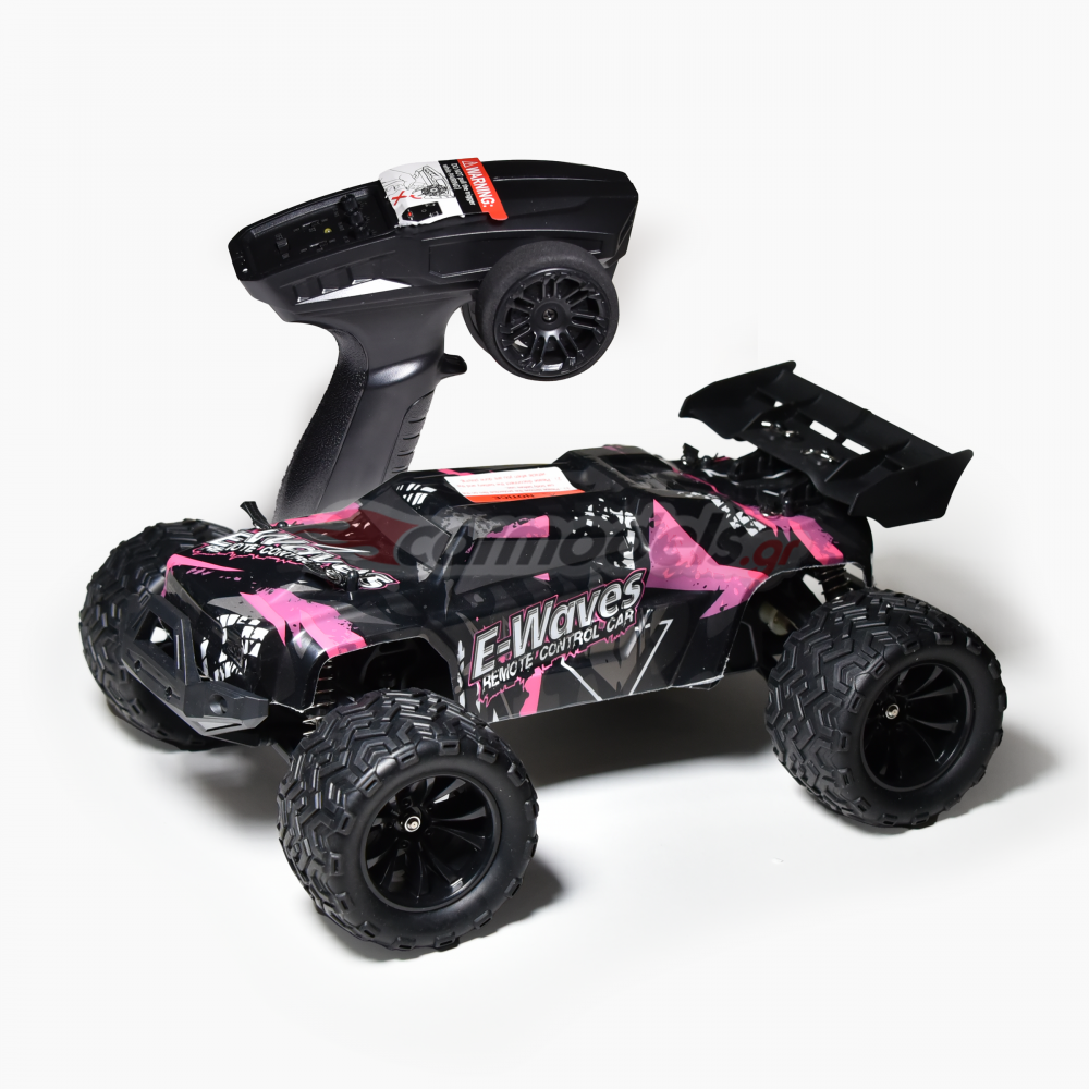 GASER 1/14th 4WD RC ELECTRIC Monster Truck VAN BLACK/PURPLE