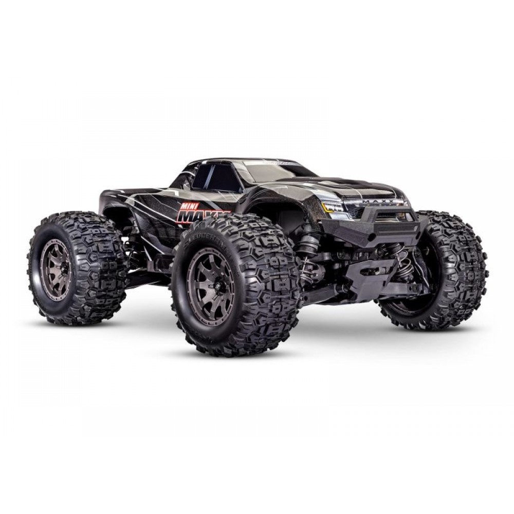 TRAXXAS MINI-MAXX 4WD black BL-2S Brushless