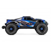 TRAXXAS MAXX 4x4 BLUE 1/10 Monster-Truck RTR Brushless (WITH KIT WIDEMAXX)