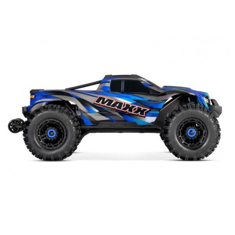 TRAXXAS MAXX 4x4 BLUE 1/10 Monster-Truck RTR Brushless (WITH KIT WIDEMAXX)