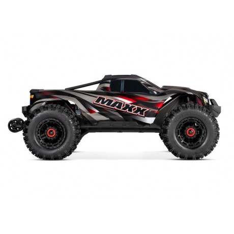 TRAXXAS MAXX V2 4x4 RED 1/10 Monster-Truck RTR Brushless (WITH KIT WIDEMAXX)