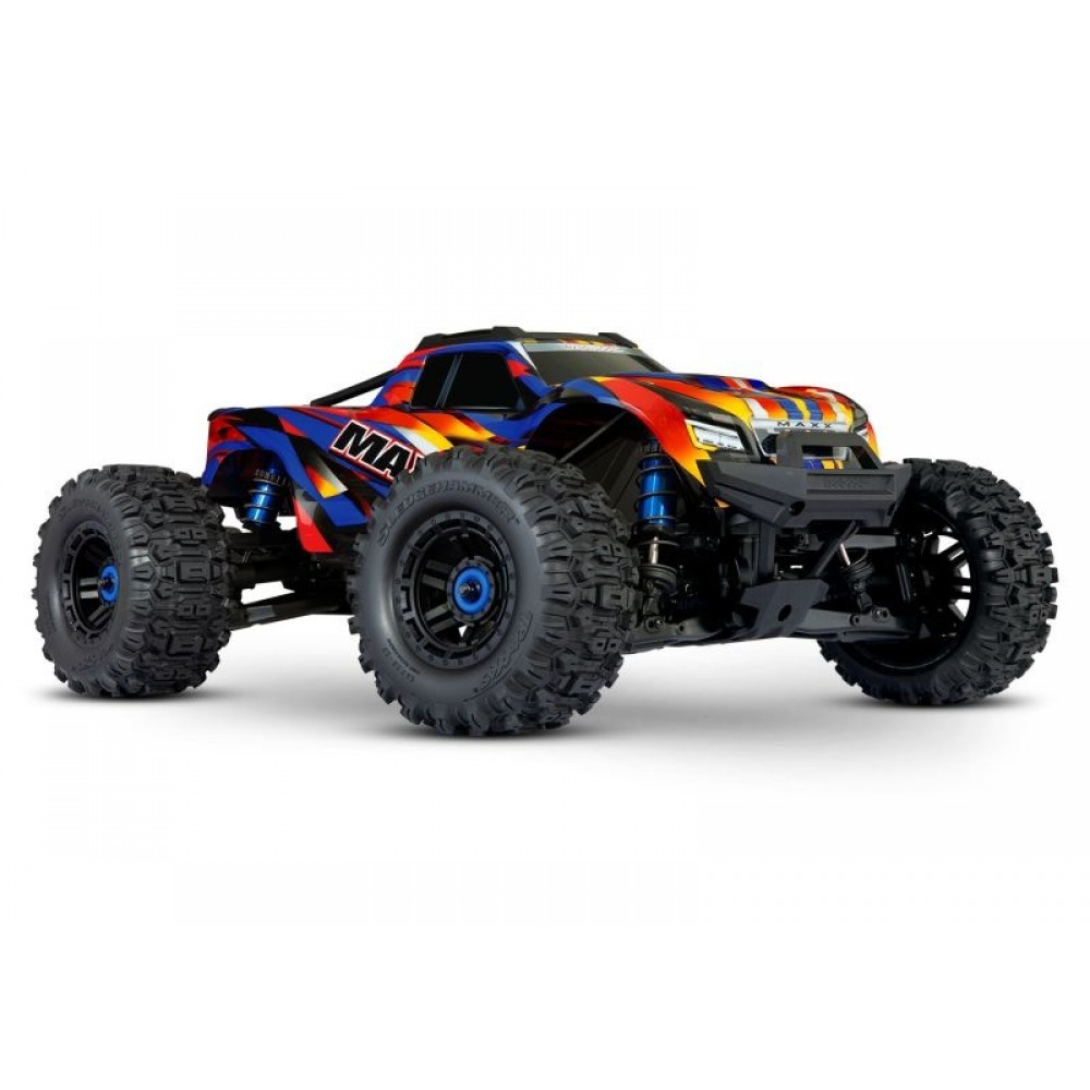 TRAXXAS MAXX 4x4 YELLOW 1/10 Monster-Truck RTR Brushless (WITH KIT WIDEMAXX)