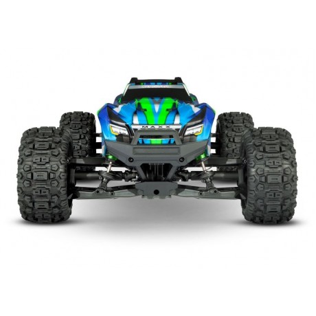 TRAXXAS MAXX V2 4x4 GREEN 1/10 Monster-Truck RTR Brushless (WITH KIT WIDEMAXX)