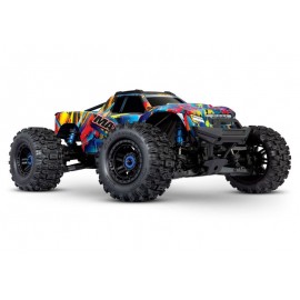 TRAXXAS MAXX 4x4 ROCK N ROLL 1/10 Monster-Truck RTR Brushless (WITH KIT WIDEMAXX)           