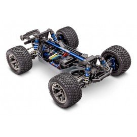 TRAXXAS Rustler 4x4 Ultimate BLUE 1/10 Stadium Truck RTR Brushless CLIPLESS             