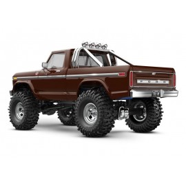 TRAXXAS TRX-4M Ford F150 4x4 lifted brown 1/18 Crawler RTR Brushed with battery and USB charger 