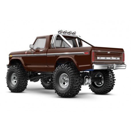 TRAXXAS TRX-4M Ford F150 4x4 lifted brown 1/18 Crawler RTR Brushed with battery and USB charger