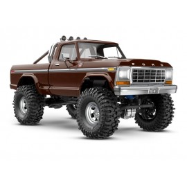 TRAXXAS TRX-4M Ford F150 4x4 lifted brown 1/18 Crawler RTR Brushed with battery and USB charger