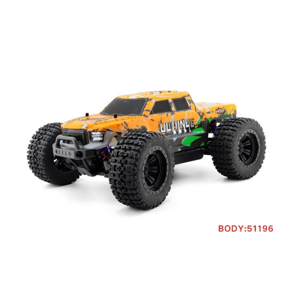HSP Octane PRO 1/10 2.4 GHz Brushless Monster Truck RTR (Orange)